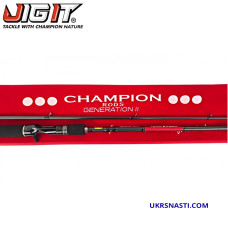 Удилище кастинговое Jig It & Hearty Rise Team Dubna Generation Casting II TDC2-842M длина 2,55м тест 7-28гр